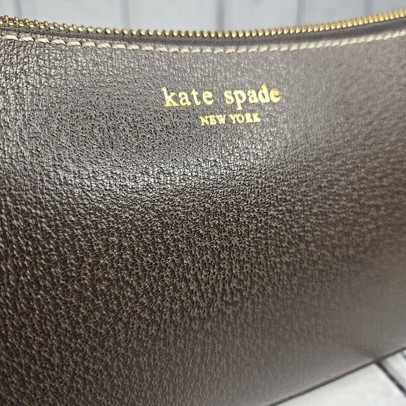Kate Spade Brown Leather Shoulder Bag Medium - Picture 3 of 10